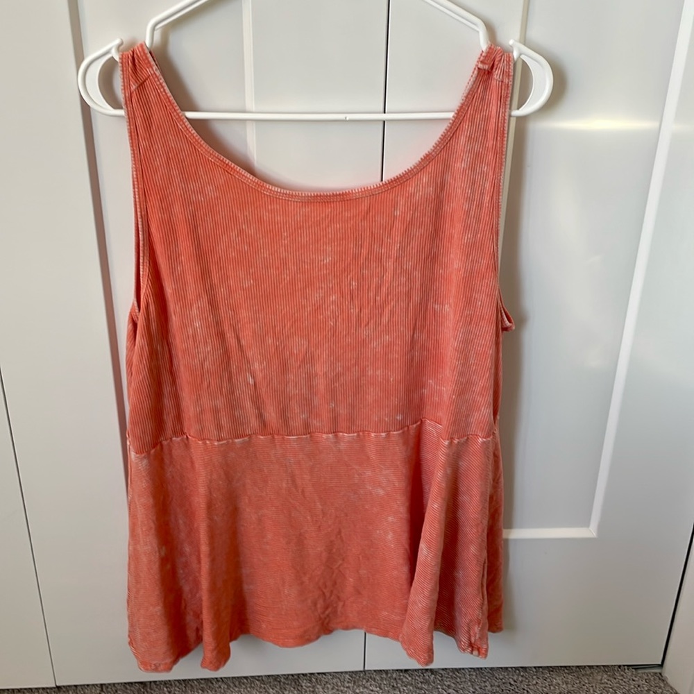 Torrid babydoll pink tank top